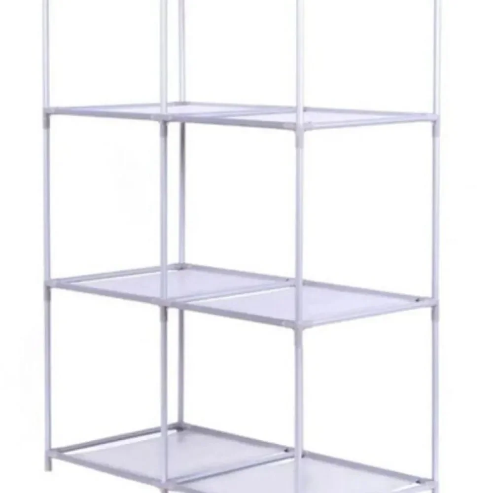 COS 6-Cube Storage Rack (4 Pack) Modular Organizer Unit Shelving Gray Storage